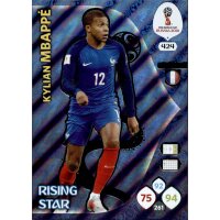 Panini WM Russia 2018 -  Nr. 424 - Kylian Mbappe - Rising...