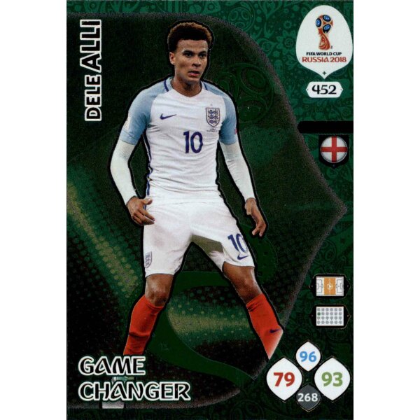 Panini WM Russia 2018 -  Nr. 452 - Dele Alli - Game Changer