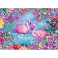 Schmidt Spiele 58342 - Flamingos 500 Teile