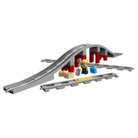 LEGO DUPLO - Eisenbahnbrücke und Schienen (10872)