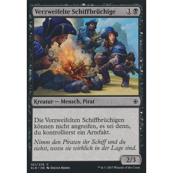 101/279 - Verzweifelte Schiffbrüchige - Ixalan