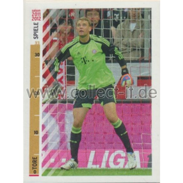 BAM1213 - Sticker 21 - Manuel Neuer - Panini FC Bayern München 2012/13