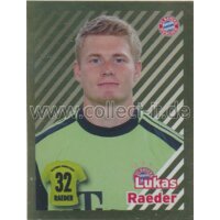 BAM1213 - Sticker 27 - Lukas Raeder - Panini FC Bayern...