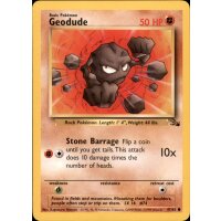 47/62 Geodude - Fossil - Englisch