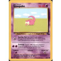 55/62 Slowpoke - Fossil - Englisch