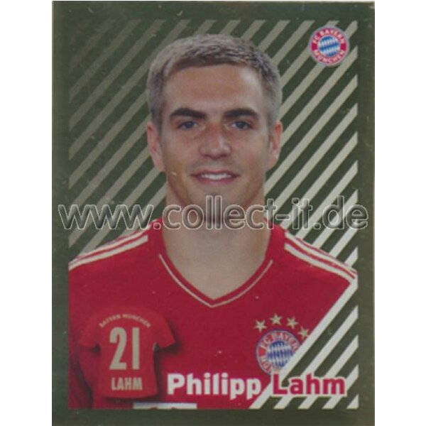 BAM1213 - Sticker 52 - Philipp Lahm - Panini FC Bayern München 2012/13