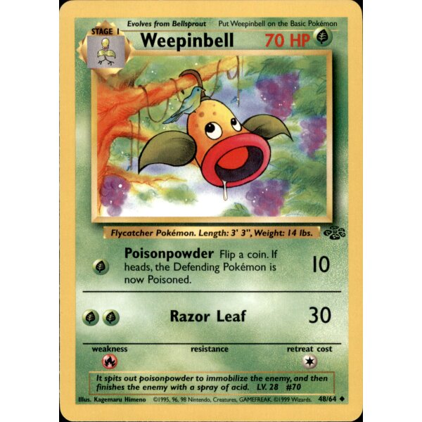 48/64 Weepinbell - Jungle - Englisch - Unlimitiert