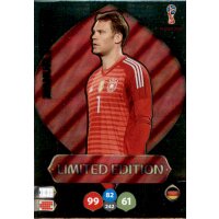 Panini WM Russia 2018 - LE41 - Manuel Neuer - Limitierte...