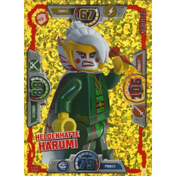 LE9 - Heldenhafte Harumi - Limitierte Auflage - LEGO Ninjago SERIE 3