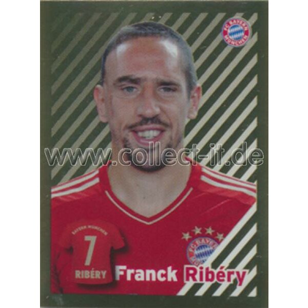 BAM1213 - Sticker 74 - Franck Ribery - Panini FC Bayern München 2012/13