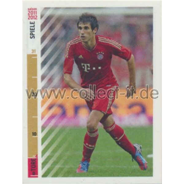 BAM1213 - Sticker 81 - Javier Martinez - Panini FC Bayern München 2012/13