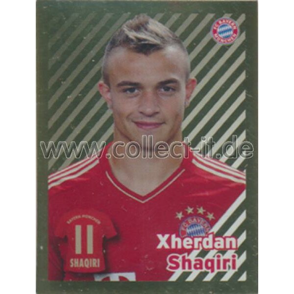 BAM1213 - Sticker 90 - Xherdan Shaqiri - Panini FC Bayern München 2012/13