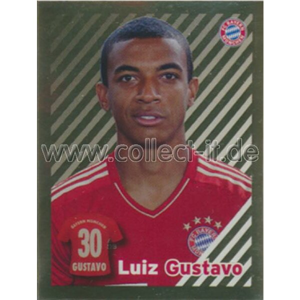 BAM1213 - Sticker 100 - Luiz Gustavo - Panini FC Bayern München 2012/13