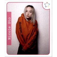 Sticker 39 - Panini - Webstars 2018 Girls - Nicole Sto