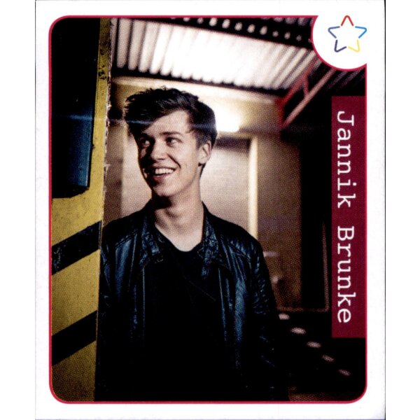 Sticker 60 - Panini - Webstars 2018 Girls - Jannik Brunke