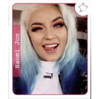 Sticker 84 - Panini - Webstars 2018 Girls - Naomi Jan