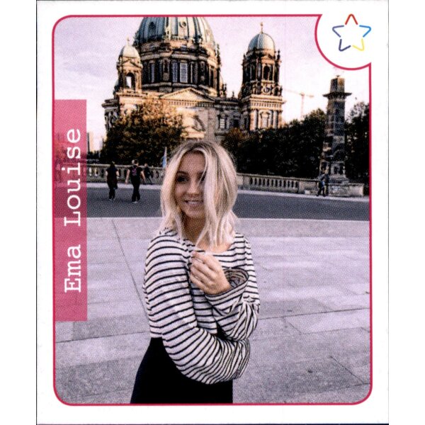 Sticker 110 - Panini - Webstars 2018 Girls - Ema Louise