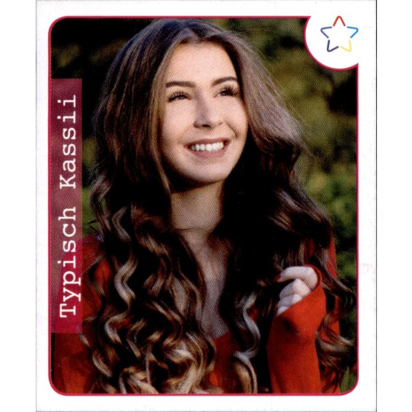 Sticker 118 - Panini - Webstars 2018 Girls - Typisch Kassii