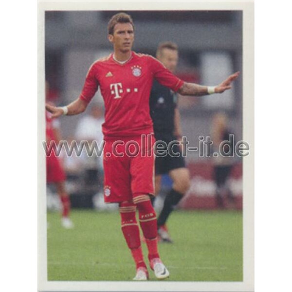 BAM1213 - Sticker 132 - Mario Mandzukic - Panini FC Bayern München 2012/13