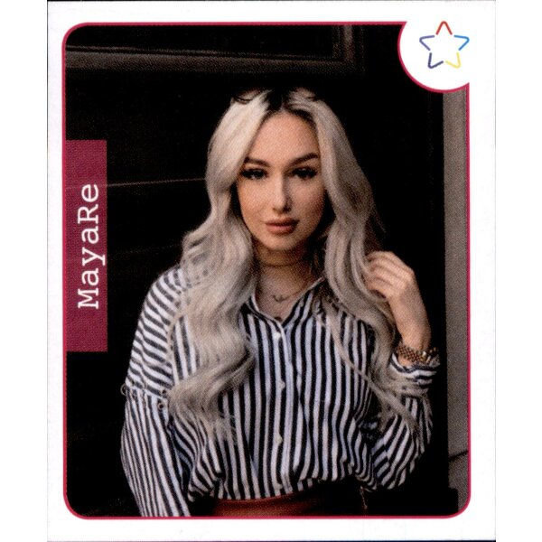 Sticker 135 - Panini - Webstars 2018 Girls - MayaRe