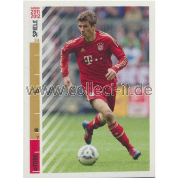 BAM1213 - Sticker 142 - Thomas Müller - Panini FC Bayern München 2012/13