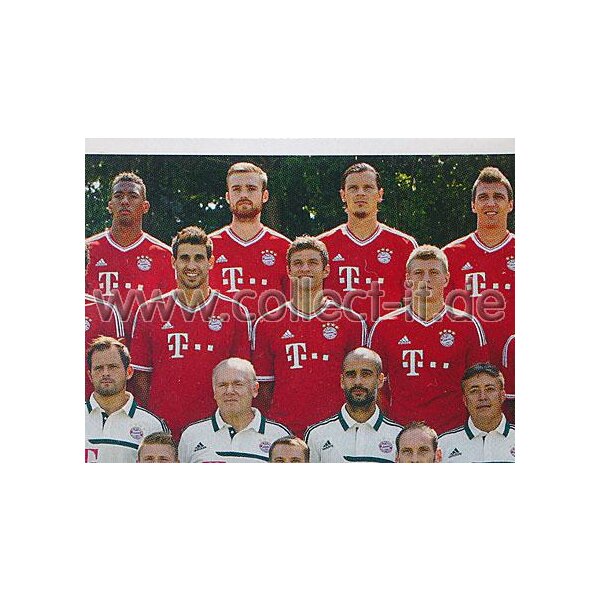 BAM1314-003 - Mannschaftsfoto - Panini FC Bayern München - Stickerkollektion 2013/14