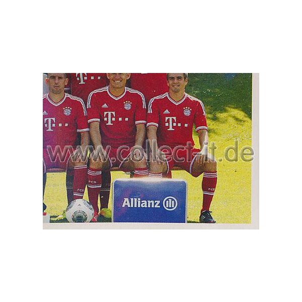 BAM1314-007 - Mannschaftsfoto - Panini FC Bayern München - Stickerkollektion 2013/14