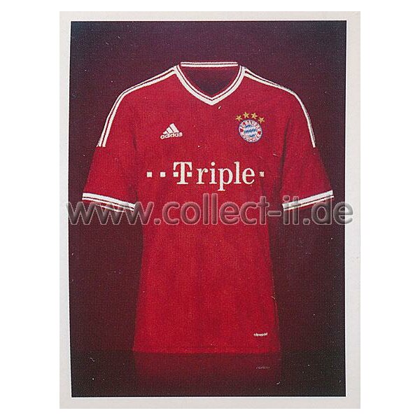 BAM1314-015 - Triple Sieger Trikot - Panini FC Bayern München - Stickerkollektion 2013/14