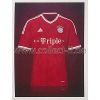 BAM1314-015 - Triple Sieger Trikot - Panini FC Bayern...