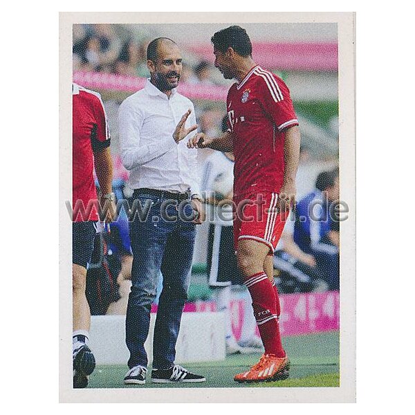 BAM1314-017 - Pep Guardiola - Panini FC Bayern München - Stickerkollektion 2013/14