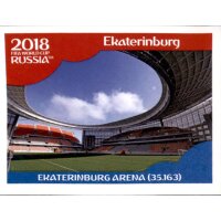 Panini WM 2018 - Sticker 8 - Ekaterinburg Arena - Stadien