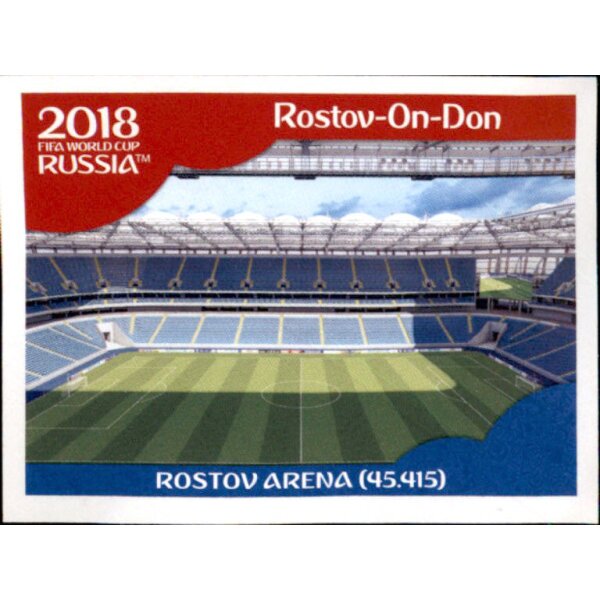 Panini WM 2018 - Sticker 14 - Rostov Arena - Stadien