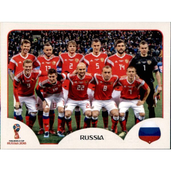 Panini WM 2018 - Sticker 33 - Russland - Team - Russland