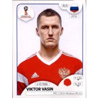 Panini WM 2018 - Sticker 36 - Viktor Vasin - Russland