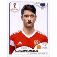 Panini WM 2018 - Sticker 41 - Aleksei Miranchuk - Russland