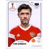 Panini WM 2018 - Sticker 44 - Yuri Zhirkov - Russland