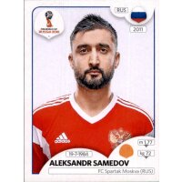 Panini WM 2018 - Sticker 45 - Aleksandr Samedov - Russland
