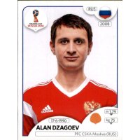 Panini WM 2018 - Sticker 47 - Alan Dzagoev - Russland