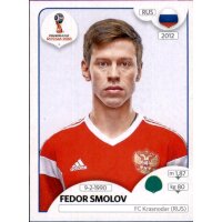 Panini WM 2018 - Sticker 50 - Fedor Smolov - Russland