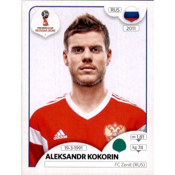 Igor Akinfeev Panini Sticker 27 Confederations Cup 2017 Russland 