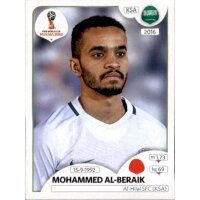 Panini WM 2018 - Sticker 61 - Mohammed Al-Beraik -...