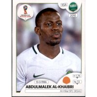 Panini WM 2018 - Sticker 64 - Abdulmalek Al-Khaibri -...