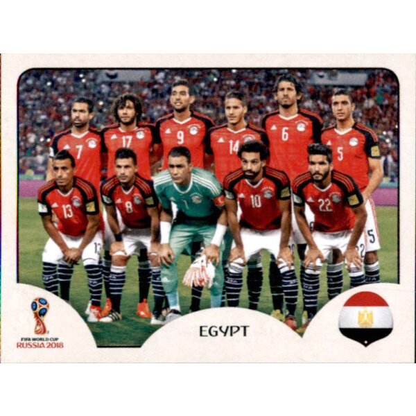 Panini WM 2018 - Sticker 73 - Ägypten - Team - Ägypten