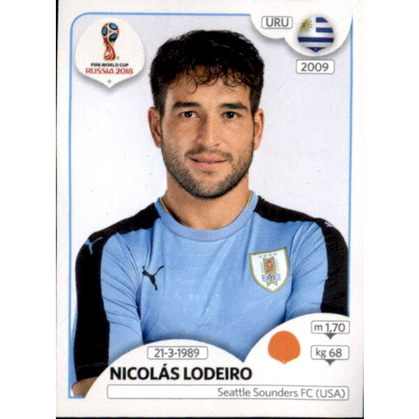 Panini WM 2018 - Sticker 104 - Nicolas Lodeiro - Uruguay