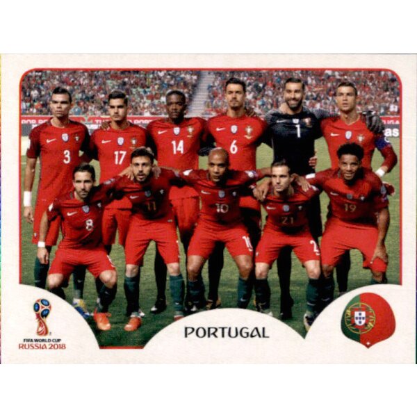 Panini WM 2018 - Sticker 113 - Portugal - Team - Portugal