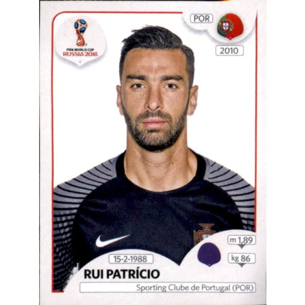 Panini WM 2018 - Sticker 114 - Rui Patrício - Portugal