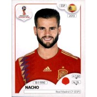 Panini WM 2018 - Sticker 136 - Nacho - Spanien