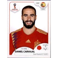 Panini WM 2018 - Sticker 140 - Daniel Carvajal - Spanien