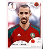 Panini WM 2018 - Sticker 158 - Fouad Chafik - Marokko