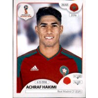 Panini WM 2018 - Sticker 160 - Achraf Hakimi - Marokko